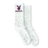 Rabbit Head Paisley Crew Socks -Best Clothing Store PLAYBOY SOCKS 3A 694e5fb5 d7bb 4594 b57e 7ae51e219aca