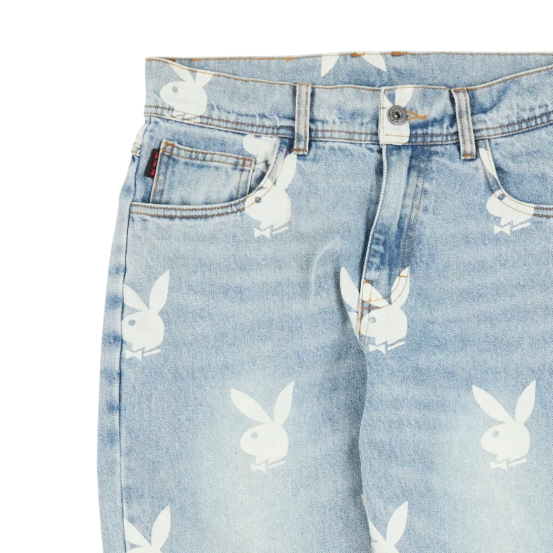 Playboy X Pleasures Scatter Denim Pants 7 Playboy X Pleasures Scatter Denim Pants - Image 5