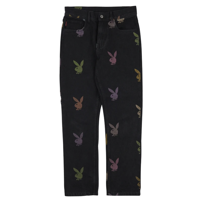 Playboy X Pleasures Scatter Denim Pants 3 Playboy X Pleasures Scatter Denim Pants