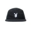 American Twill Unstructured 5 Panel Hat -Best Clothing Store Playboy American Twill Unstructured 5 Panel Hat Gray 01