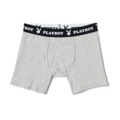 Classic Boxer Brief -Best Clothing Store Playboy BoxerBriefs Grey 01 2e24190a 0577 42b6 b691 deafbb2015b8