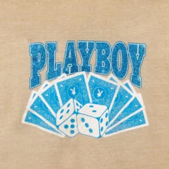 Playboy Casino Long Sleeve T-Shirt -Best Clothing Store Playboy Casino Long Sleeve Cream 04 96f91ee4 b461 4b7b a94c 0fcde99b62c2