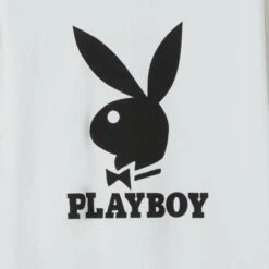 Women's Playboy Classic Crewneck -Best Clothing Store Playboy Classic CrewWhitealyssum 04 1d290f9b e912 4e93 a393 63482329b634