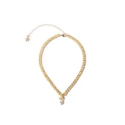 The Rabbit Head Chain By Dalmata -Best Clothing Store Playboy Dalmata Necklace Gold 0