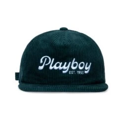 Desperado Masthead Cord Hat -Best Clothing Store Playboy DesperadoMastheadCordHat Green Ivory 01