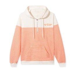 Drop Stripe VIP Club Quarter Zip Hoodie