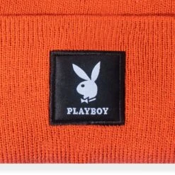 Knit Beanie With Logo Patch 24 Knit Beanie With Logo Patch -Best Clothing Store Playboy Knit Beanie with Logo Patch Autumn 03