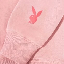 Pleasure For All Crewneck Sweatshirt -Best Clothing Store Playboy Logo Crew Sweater Pink 3 78498097 bf43 4b75 89fb 179d6ca1e5ee