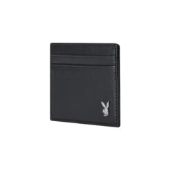 Men's Milled Front Pocket Wallet -Best Clothing Store Playboy MTMooreMilledNapaFrontPocketWallet 03