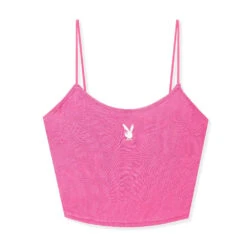 Women's Classic Cami Top -Best Clothing Store Playboy PacSun Ribbed Tank Pink 01 46daaf76 6dc4 411a 8a9a 6877620d514c