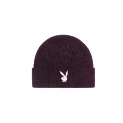 Rabbit Head Knit Beanie -Best Clothing Store Playboy Rabbit Head Knit Beanie Plum 01 84978501 d1a3 41b1 926d 2773042ba2ff