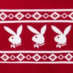 Rabbit Head Knit Sweater 15 Rabbit Head Knit Sweater -Best Clothing Store Playboy Rabbit Heads Knit Sweater Red 03 64586d63 ee78 4b3a 8420 b9464bbbc86f