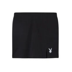 Women's Slit Skirt 14 Women's Slit Skirt -Best Clothing Store Playboy Slit ShortBlack 01