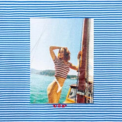 Striped VIP Club T-Shirt -Best Clothing Store Playboy Striped VIP Club T Shirt 03