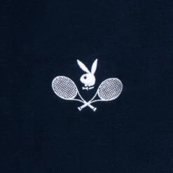 Tennis Club Polo 19 Tennis Club Polo -Best Clothing Store Playboy Tennis Club Polo Navy 03