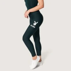 Women's Rabbit Head Legging -Best Clothing Store Playboy Womens Leggings Green 1832 5e84d15d 4eb8 4f1a 8cc0 fdcdf2561cd1