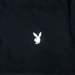 Women's Puffer Vest -Best Clothing Store Playboy Womens Puffer Vest Black 03