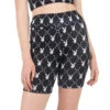 Rabbit Head Biking Short -Best Clothing Store PlayboyMissguidedRabbitHeadBikingShort Black 01