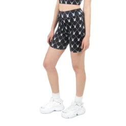 Rabbit Head Biking Short -Best Clothing Store PlayboyMissguidedRabbitHeadBikingShort Black 02