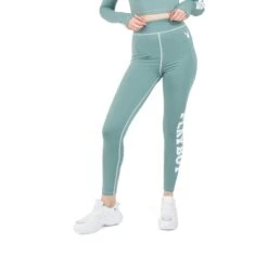Women's Active Branded Legging -Best Clothing Store PlayboyWomen sActiveBrandedLegging Green 01 a88ad437 b422 4733 9318 372c513b51e3