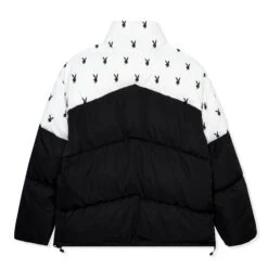Women's Bunny Head Puffer 7 Women's Bunny Head Puffer -Best Clothing Store Playboy AOP Bunny Colour Block Puffer Black 02 63b1aec1 0d8a 4ff8 8d8f e15046834315