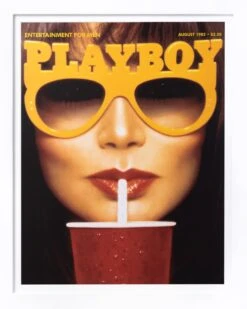 August 1982 Cover Framed Print -Best Clothing Store Playboy ArtPrint August 82 Sunglasses whtframe 03 a7d038b9 9b36 4b74 917b 063d45c46731