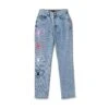 Women's Baggy Bunny Heart Denim Pants Amore -Best Clothing Store Playboy Baggy Jeans Amore 01