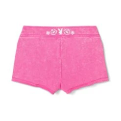 Women's Beach Shorts -Best Clothing Store Playboy Beach Short Pink Glo 02