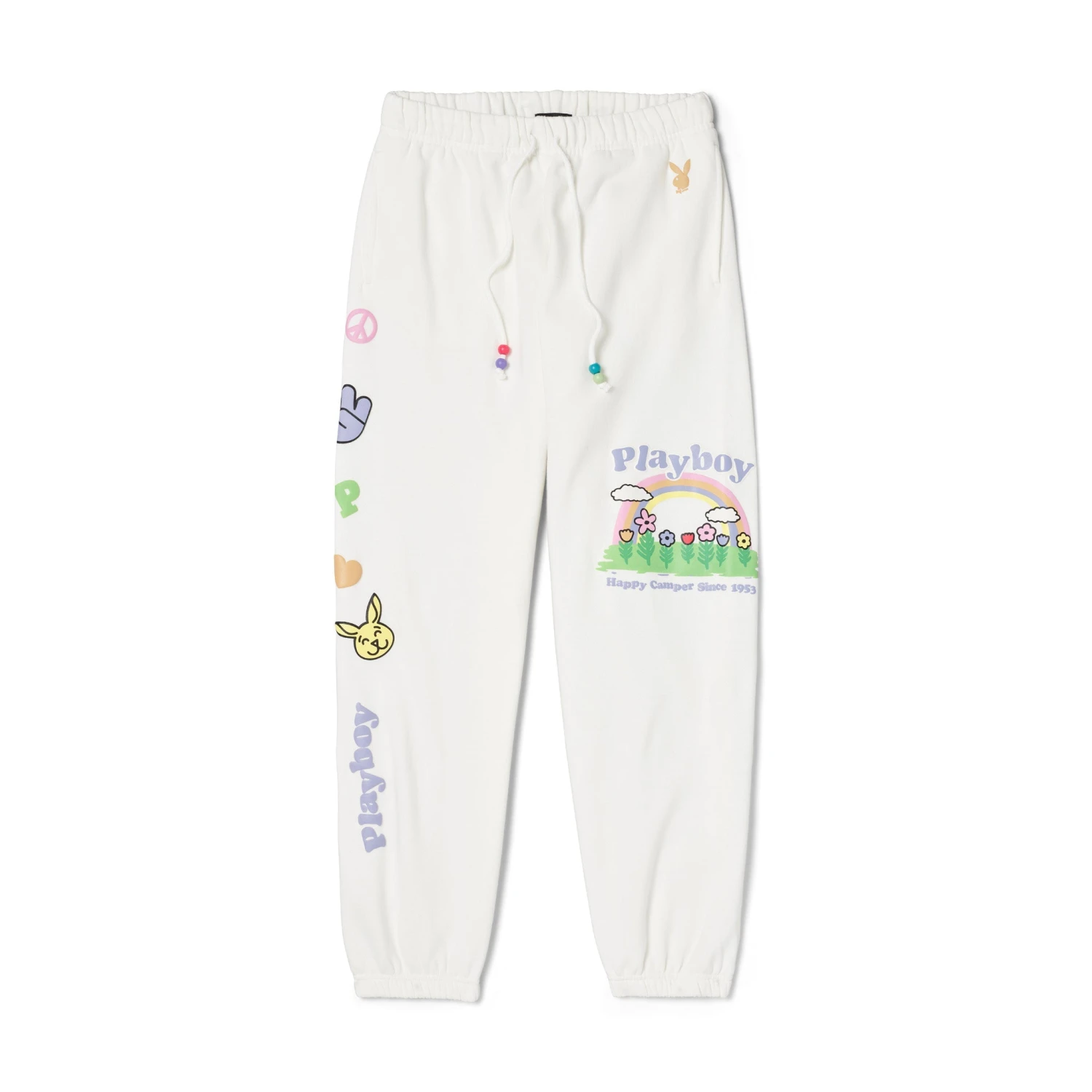 Women's Beaded Rainbow Sweatpants 3 Women's Beaded Rainbow Sweatpants