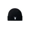Rabbit Head Knit Beanie -Best Clothing Store Playboy BeanieVariant3 Black 0