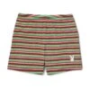 Women's Striped Biker Shorts