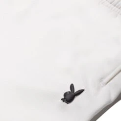 Women's Classic Boyfriend Sweatpants -Best Clothing Store Playboy Boyfriend Sweatpant White 04 4ec48316 d2a8 412d 93ab 6c3d217ed303