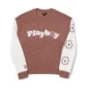 Women's Contrast Camp Crewneck Sweatshirt -Best Clothing Store Playboy Contrast Camp Acorn 01 b14c12b1 b039 4f97 a889 07f01d178d4e