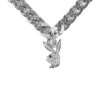 The Rabbit Head Chain By Dalmata -Best Clothing Store Playboy DalmataChoker Silver 3 49bd81af 105e 4a38 9bce 5714f0f039fe