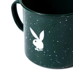 Enamel Camp Mug -Best Clothing Store Playboy Enamel Camp Mug Green 03 0474bbe2 e19f 4f1e 9b37 3b4e803a0698
