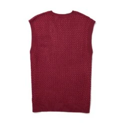 Men's Hall Of Fame Sweater Vest -Best Clothing Store Playboy Fame Sweatervest Maroon 02 65ae071c 94d8 437a bdd6 b7087e917d2d