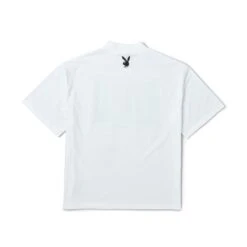 November 2020 Playmate Khrystyana Polaroid Print T-Shirt -Best Clothing Store Playboy Halloween Print Graphic T Dress White 02