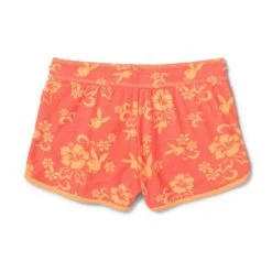 Women's Hibiscus Terry Sweat Shorts 7 Women's Hibiscus Terry Sweat Shorts -Best Clothing Store Playboy Hibiscus Terry Short 02