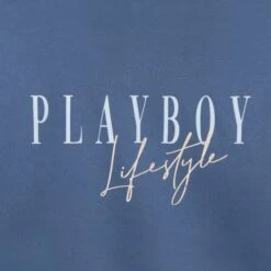 Lifestyle Zip-Up Hoodie -Best Clothing Store Playboy Lifestyle Zip Through Hoodie Lt Blue 05 2d505c81 b9e3 4a9d a18c c31792f3237d