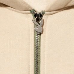 Lifestyle Zip-Up Hoodie -Best Clothing Store Playboy Lifestyle Zip Through Hoodie Lt Stone 04 f144de04 187c 4001 9602 5d30c9bb0902