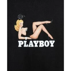 Vintage Playboy Bunny Hoodie -Best Clothing Store Playboy MastheadBunnyGraphicMen sHoodie Black 3 303ac656 3a2d 4a14 9fdd f65c5304c49f