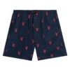 Repeating Rabbit Head Lounge Shorts 2 Repeating Rabbit Head Lounge Shorts -Best Clothing Store Playboy MavrickBoxerShorts BlueRed 0