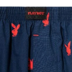 Repeating Rabbit Head Lounge Shorts -Best Clothing Store Playboy MavrickBoxerShorts BlueRed 3 d8937ca5 e774 4d5a af3f 94e518191bde