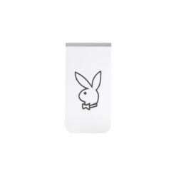 Silver Rabbit Head Money Clip Silver