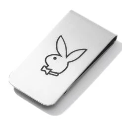 Silver Rabbit Head Money Clip Silver 7 Silver Rabbit Head Money Clip Silver -Best Clothing Store Playboy Money Clip Silver 003