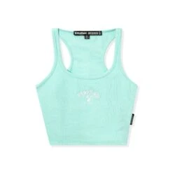 Classic Cropped Racer Tank 14 Classic Cropped Racer Tank -Best Clothing Store Playboy Racer Crop Top Mint 01 65697846 3d2c 4c1f bd08 a2691350cc85