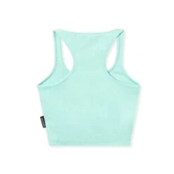 Classic Cropped Racer Tank 16 Classic Cropped Racer Tank -Best Clothing Store Playboy Racer Crop Top Mint 02 895a11f9 4afd 42da 86ae 308263535146