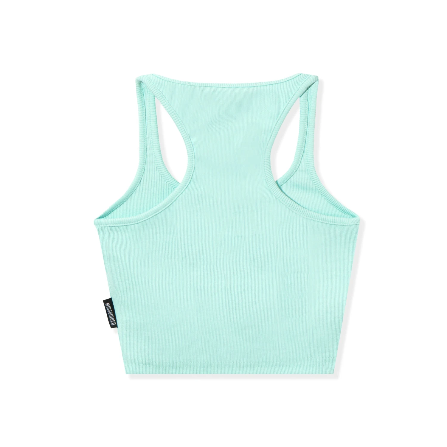 Classic Cropped Racer Tank 8 Classic Cropped Racer Tank - Image 6