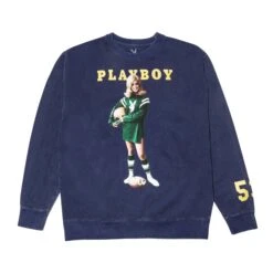 September 1967 Cover Crewneck -Best Clothing Store Playboy September 1967 Distressed Crewneck Navy 01 a0973142 1e35 4e19 8cb1 1cf15e8f62c2