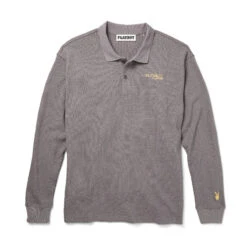 Men's Playboy Open Polo Long Sleeve